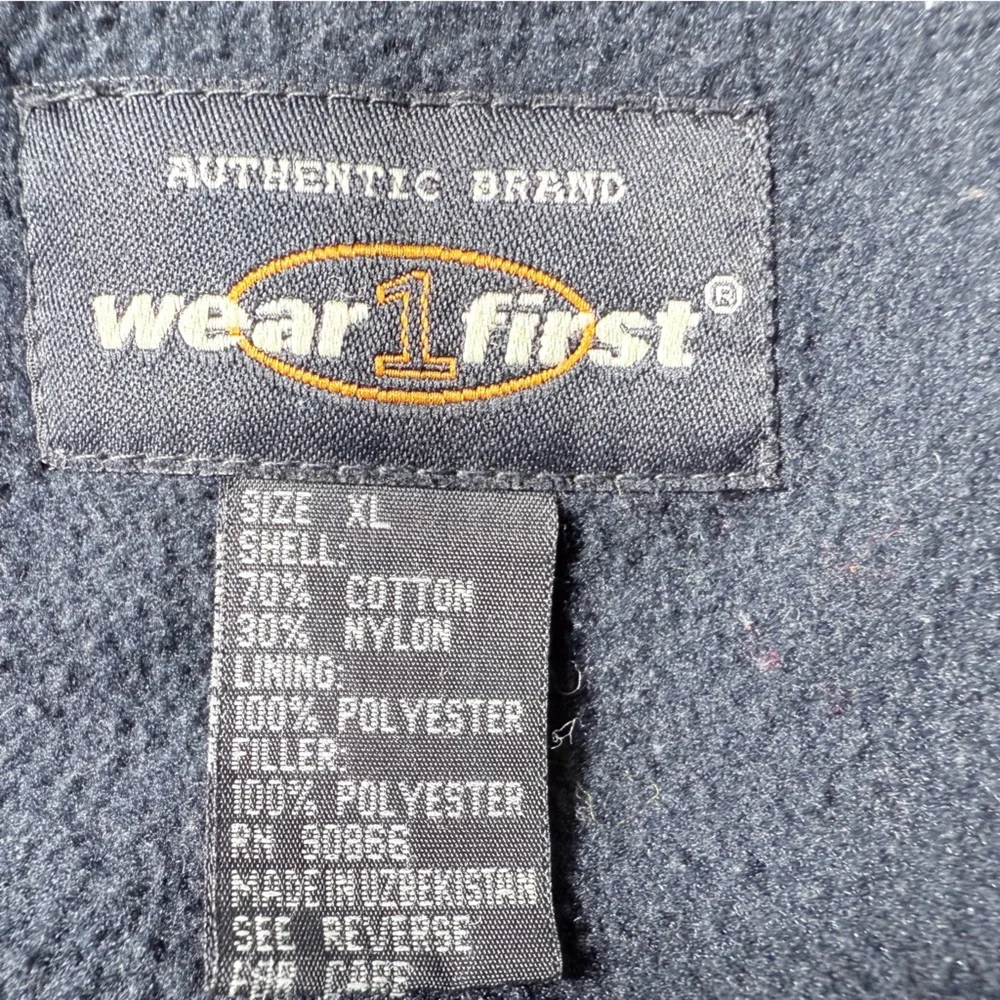 Wear first Men's Tan Utility‎ Vest XL Pockets Bird Watching Photography Fishing